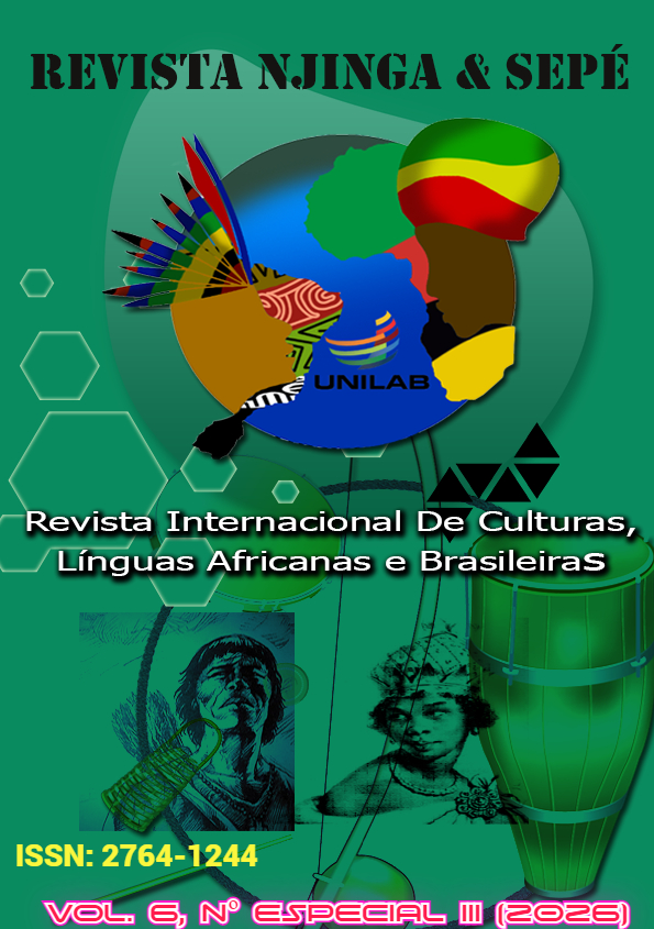 					Visualizar v. 6 n. Especial III (2026): ÀWỌN AKỌNI ÁFÍRÍKÀ APÁ KEJÌ/ HEROIS E HEROÍNAS DA ÁFRICA PARTE II/ HEROES OS AFRICA PART II
				